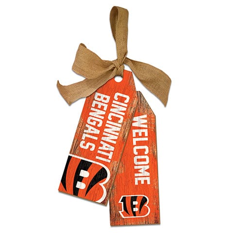 Fan Creations Team Tags Cincinnati Bengals 12" Team Tags