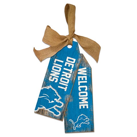 Fan Creations Team Tags Detroit Lions 12" Team Tags