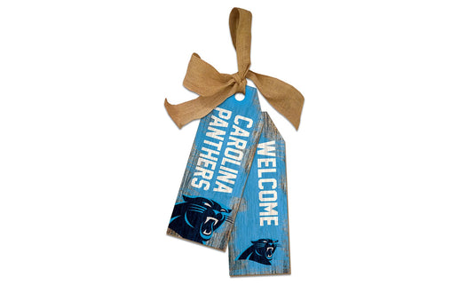 Fan Creations Wall Decor Carolina Panthers 12in Team Tags
