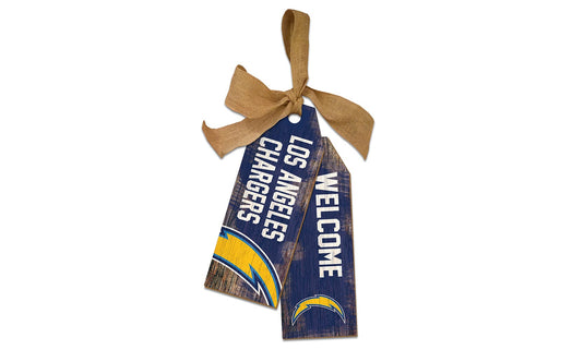Fan Creations Wall Decor Los Angeles Chargers 12in Team Tags