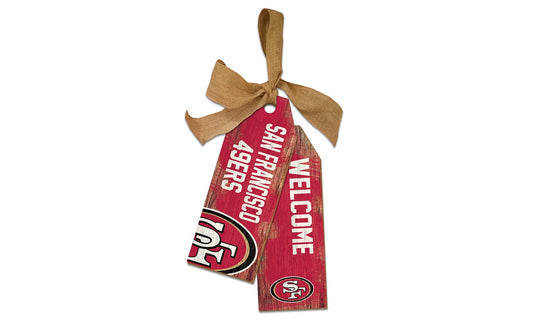 Fan Creations Wall Decor San Francisco 49ers 12in Team Tags