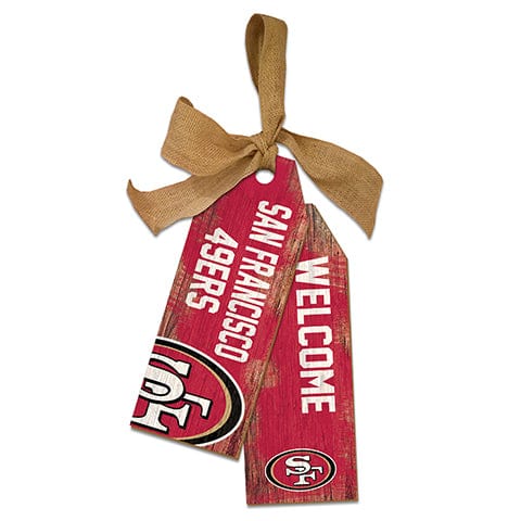 Fan Creations Team Tags San Francisco 49ers 12" Team Tags