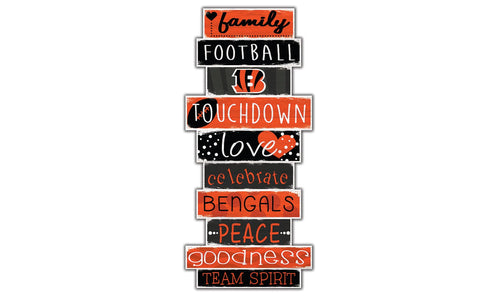 Fan Creations Wall Decor Cincinnati Bengals Celebration Stack 24