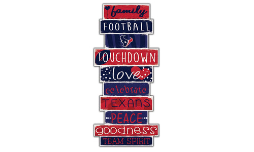 Fan Creations Wall Decor Houston Texans Celebration Stack 24