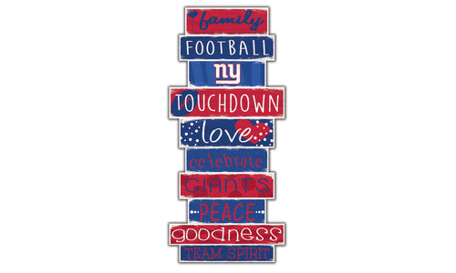 Fan Creations Wall Decor New York Giants Celebration Stack 24