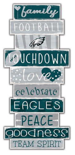 Fan Creations Wall Decor Philadelphia Eagles Celebration Stack 24