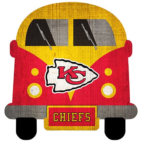 Fan Creations Team Bus Kansas City Chiefs 12" Team Bus Sign