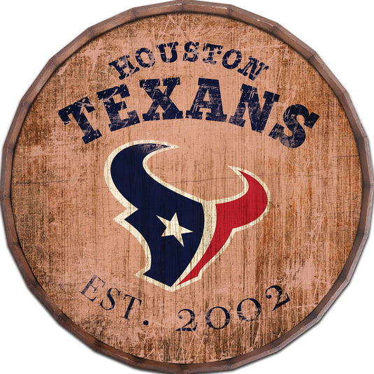 Fan Creations Home Decor Houston Texans  24in Established Date Barrel Top