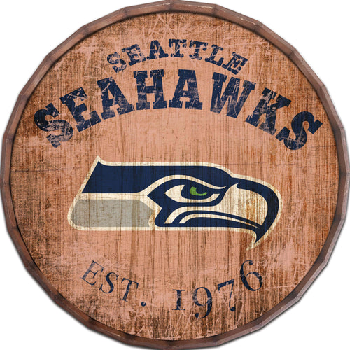 Fan Creations Home Decor Seattle Seahawks  24in Established Date Barrel Top