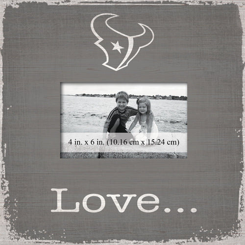 Fan Creations Home Decor Houston Texans  Love Picture Frame