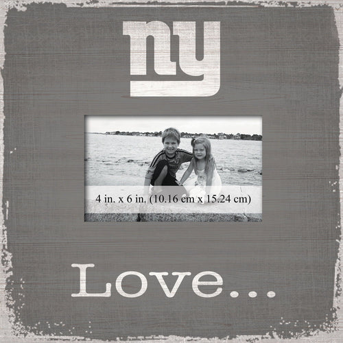 Fan Creations Home Decor New York Giants  Love Picture Frame