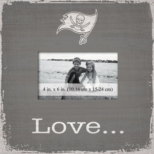 Fan Creations Home Decor Tampa Bay Buccaneers  Love Picture Frame