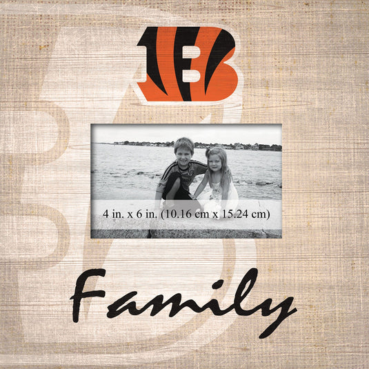 Fan Creations Home Decor Cincinnati Bengals  Family Frame