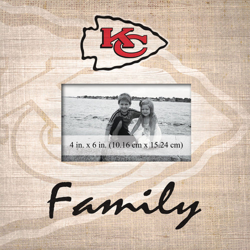 Fan Creations Home Decor Kansas City Chiefs  Family Frame