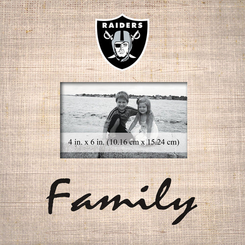 Fan Creations Home Decor Las Vegas Raiders  Family Frame