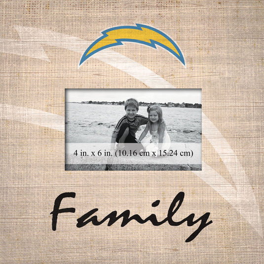 Fan Creations Home Decor Los Angeles Chargers  Family Frame