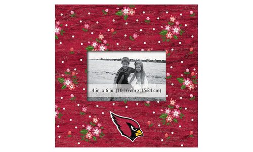 Fan Creations 10x10 Frame Arizona Cardinals Floral 10x10 Frame