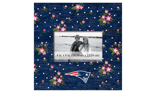 Fan Creations 10x10 Frame New England Patriots Floral 10x10 Frame