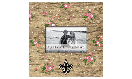 Fan Creations 10x10 Frame New Orleans Saints Floral 10x10 Frame