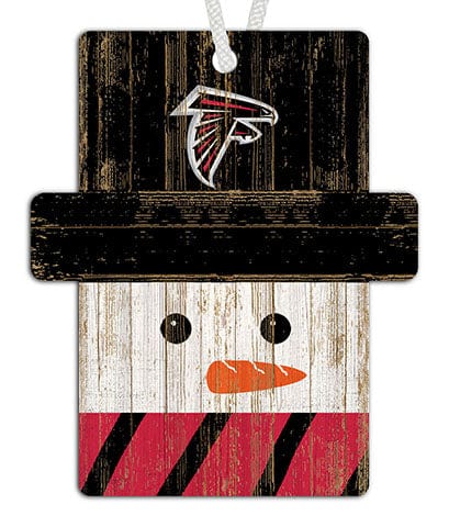 Fan Creations Ornament Atlanta Falcons Snowman Ornament