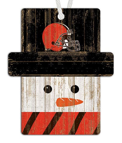 Fan Creations Ornament Cleveland Browns Snowman Ornament