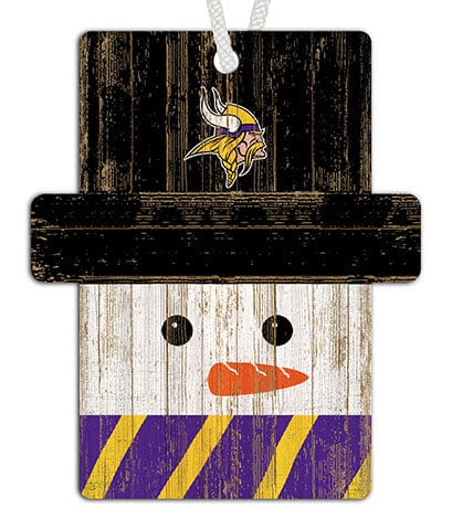 Fan Creations Ornament Minnesota Vikings Snowman Ornament