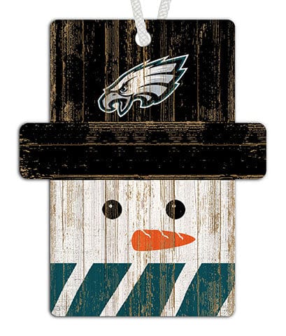 Fan Creations Ornament Philadelphia Eagles Snowman Ornament