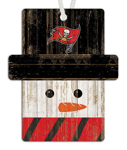 Fan Creations Ornament Tampa Bay Buccaneers Snowman Ornament