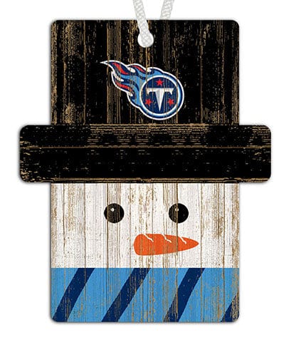 Fan Creations Ornament Tennessee Titans Snowman Ornament