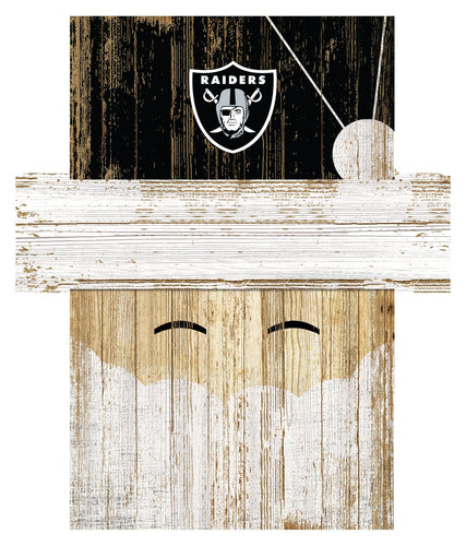 Fan Creations Holiday Decor Las Vegas Raiders Santa Ornament