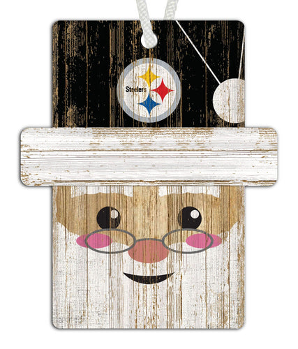 Fan Creations Holiday Decor Pittsburgh Steelers Santa Ornament