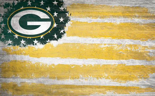 Fan Creations Home Decor Green Bay Packers  Flag 11x19