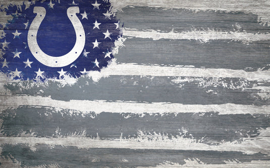 Fan Creations Home Decor Indianapolis Colts  Flag 11x19