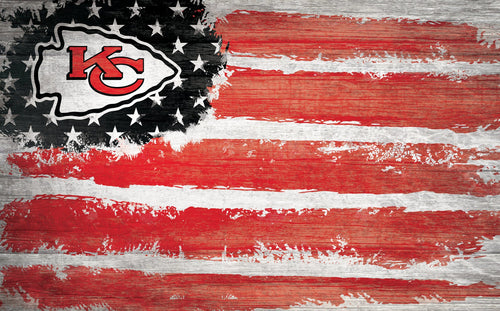 Fan Creations Home Decor Kansas City Chiefs  Flag 11x19