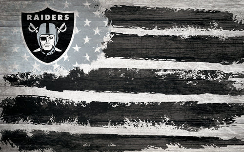 Fan Creations Home Decor Las Vegas Raiders  Flag 11x19