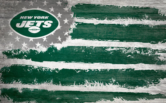 Fan Creations Home Decor New York Jets  Flag 11x19