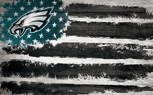 Fan Creations Home Decor Philadelphia Eagles  Flag 11x19