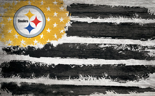 Fan Creations Home Decor Pittsburgh Steelers  Flag 11x19
