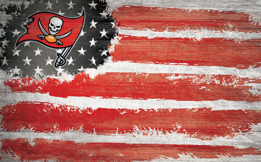 Fan Creations Home Decor Tampa Bay Buccaneers  Flag 11x19