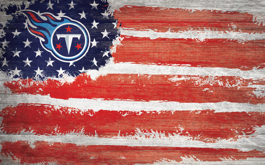 Fan Creations Home Decor Tennessee Titans  Flag 11x19