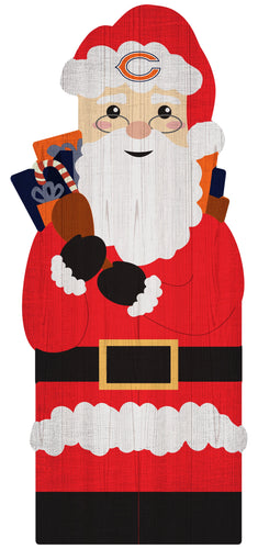 Fan Creations Holiday Home Decor Chicago Bears Santa 31in Leaner