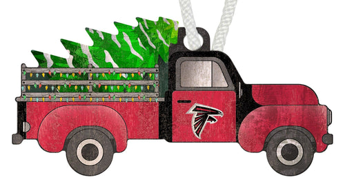 Fan Creations Holiday Home Decor Atlanta Falcons Truck Ornament