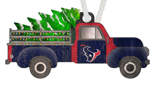 Fan Creations Holiday Home Decor Houston Texans Truck Ornament