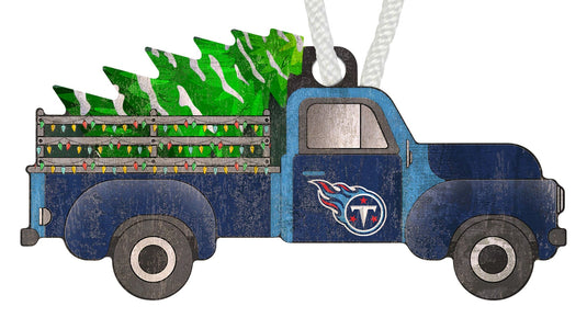 Fan Creations Holiday Home Decor Tennessee Titans Truck Ornament