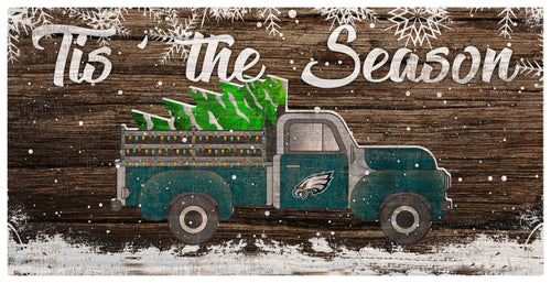 Fan Creations Holiday Home Decor Philadelphia Eagles Tis The Season 6x12