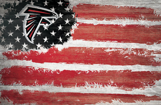 Fan Creations Home Decor Atlanta Falcons   Flag 17x26