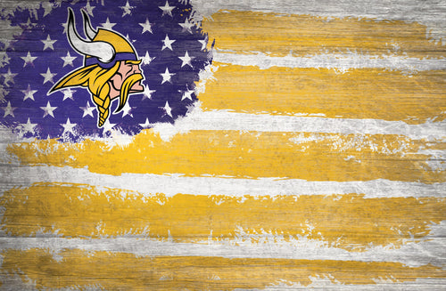 Fan Creations Home Decor Minnesota Vikings   Flag 17x26
