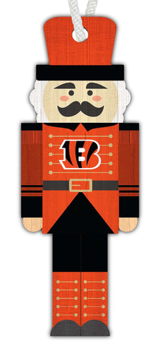 Fan Creations Holiday Home Decor Cincinnati Bengals Nutcracker Ornament