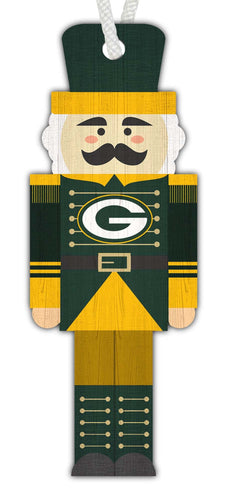 Fan Creations Holiday Home Decor Green Bay Packers Nutcracker Ornament