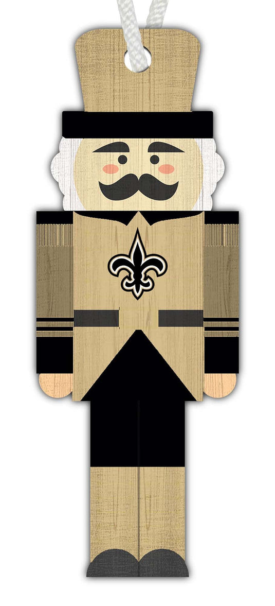 Fan Creations Holiday Home Decor New Orleans Saints Nutcracker Ornament